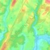 Carte topographique They-en-Sorans, altitude, relief