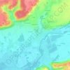 Carte topographique Le Clos, altitude, relief