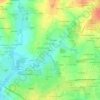 Carte topographique L'Avarie, altitude, relief