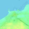 Carte topographique Al Rouwaïs, altitude, relief
