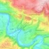 Carte topographique Mainboeuf, altitude, relief