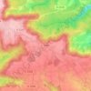 Carte topographique Seifertshofen, altitude, relief