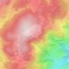 Carte topographique Gimel, altitude, relief