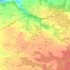 Carte topographique Bourg-Neuf, altitude, relief