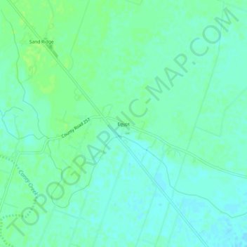 Carte topographique Egypt, altitude, relief
