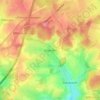 Carte topographique Assenois, altitude, relief