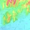 Carte topographique Lotissement Les 3 Sources, altitude, relief