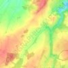 Carte topographique Le Rollet, altitude, relief