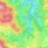 Carte topographique Le Fraty, altitude, relief