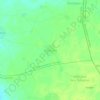 Carte topographique Ndiassane, altitude, relief