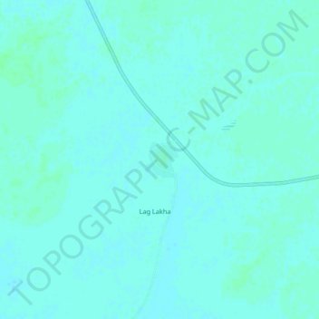 Carte topographique Ryad, altitude, relief