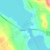 Carte topographique Bay of Naples, altitude, relief