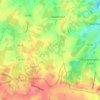 Carte topographique Heiselt, altitude, relief