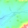 Carte topographique Bogarre, altitude, relief