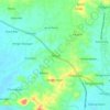 Carte topographique Torjun, altitude, relief