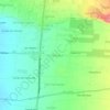 Carte topographique El Pedregal, altitude, relief