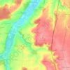 Carte topographique Ô-de-Selle, altitude, relief
