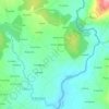 Carte topographique Abeancos, altitude, relief