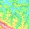 Carte topographique Rionansa, altitude, relief