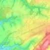 Carte topographique Raadt, altitude, relief