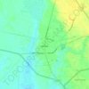 Carte topographique Marion, altitude, relief