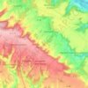 Carte topographique 60730, altitude, relief