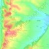 Carte topographique Sadeillan, altitude, relief