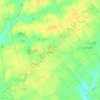 Carte topographique Talcy, altitude, relief