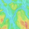 Carte topographique Montreal River, altitude, relief