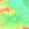 Carte topographique 04860, altitude, relief