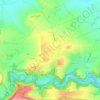 Carte topographique Trimbs, altitude, relief