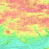 Carte topographique Loireauxence, altitude, relief