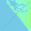 Carte topographique Shaktoolik, altitude, relief