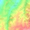 Carte topographique Pargues, altitude, relief