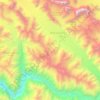 Carte topographique Meru group, altitude, relief