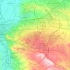 Carte topographique Caire, altitude, relief