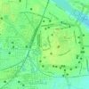 Carte topographique Teppakulam, altitude, relief