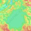 Carte topographique West Hawk Lake, altitude, relief