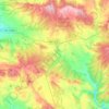 Carte topographique Benabarre / Benavarri, altitude, relief
