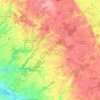 Carte topographique 79500, altitude, relief