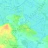 Carte topographique Le Vanneau-Irleau, altitude, relief