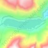 Carte topographique Mystic Lake, altitude, relief