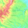 Carte topographique Zistersdorf, altitude, relief
