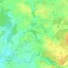 Carte topographique Staffhorst, altitude, relief