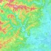 Carte topographique 30140, altitude, relief