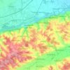 Carte topographique 94405, altitude, relief