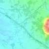 Carte topographique San Jose, altitude, relief
