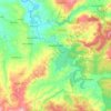 Carte topographique Oued Chorfa, altitude, relief