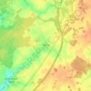 Carte topographique Vernoy, altitude, relief