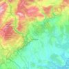 Carte topographique Karaisalı, altitude, relief